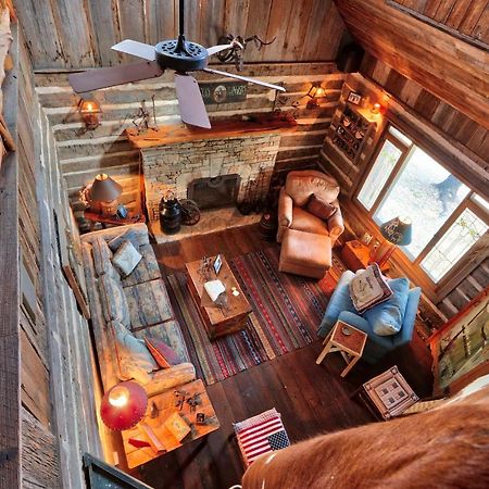 Willa Log Cabin At Old Glory Ranch Wimberley Zewnętrze zdjęcie